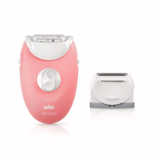 Braun Silk-épil SE3-440 براون سيلك-إيبيلي 3 نيو SE 3-440 مجموعة للإزالة الأولى للشعر 3 في 1 جهاز إبيليتور