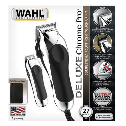 WAHL-DELUXE CHROME PRO