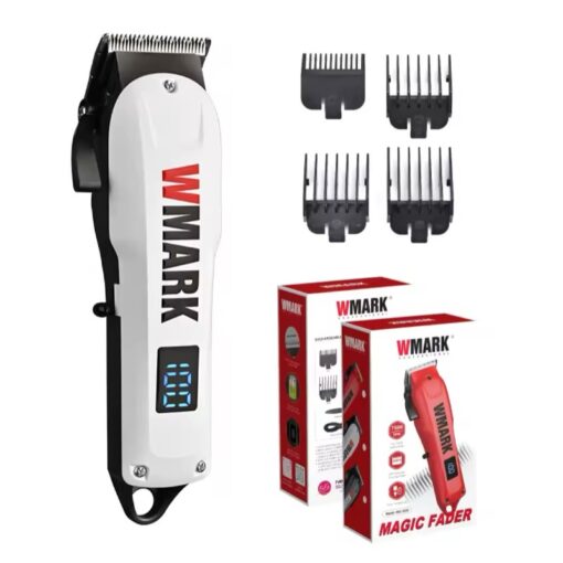 WMARK NG-1005 ماكينة قص شعر احترافية 7500 دورة في الدقيقة كهربائية، قابلة لإعادة الشحن.