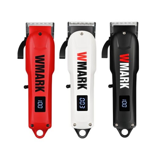 WMARK NG-1005 ماكينة قص شعر احترافية 7500 دورة في الدقيقة كهربائية، قابلة لإعادة الشحن.