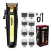 WMARK NG-1060 سلسلة الصالون عالية الأداء، محرك بسرعة 7500 دورة في الدقيقة، ماكينة قص شعر احترافية بشفرات دقيقة، خيارات قطع متعددة، عرض رقمي،