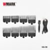 WMARK NG-138 ماكينة قص الشعر المتميزة، مثالية للحية والشارب والجسم. تعمل بالبطارية، شحن USB، هادئة، مع شفرات دقيقة، مناسبة للجميع.