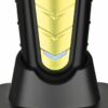 WMARK NG-138 ماكينة قص الشعر المتميزة، مثالية للحية والشارب والجسم. تعمل بالبطارية، شحن USB، هادئة، مع شفرات دقيقة، مناسبة للجميع.