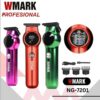 WMARK NG-7201 عرض رقمي ووظيفة توربو، شفرة ثابتة من الفولاذ المقاوم للصدأ 440C وشفرة متحركة سيراميكية، نوع C، سرعة عالية 7000 دورة في الدقيقة،