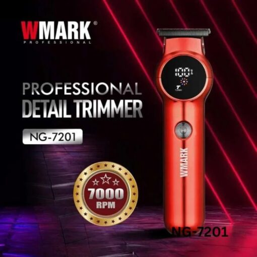 WMARK NG-7201 عرض رقمي ووظيفة توربو، شفرة ثابتة من الفولاذ المقاوم للصدأ 440C وشفرة متحركة سيراميكية، نوع C، سرعة عالية 7000 دورة في الدقيقة،