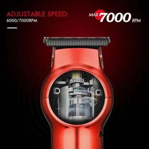 WMARK NG-7201 عرض رقمي ووظيفة توربو، شفرة ثابتة من الفولاذ المقاوم للصدأ 440C وشفرة متحركة سيراميكية، نوع C، سرعة عالية 7000 دورة في الدقيقة،