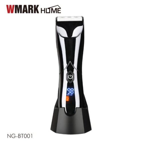 WMARK NG-BT001 ماكينة قص الشعر، ماكينة تشذيب الجسم، شفرة متحركة سيراميكية، IPX7 مقاومة للماء.