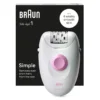 The Braun SE1-000 Silk-épil 1 براون ماكينة ازالة الشعر للنساء - SE1000 سيلك-إيبيلي 1، نظام إزالة الشعر للساقين والجسم (1)