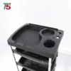 T5-107 عربة صالون تصفيف الشعر بعجلات و 5 أدراج، عربة متحركة للصالون لتخزين إضافي لمصففي الشعر