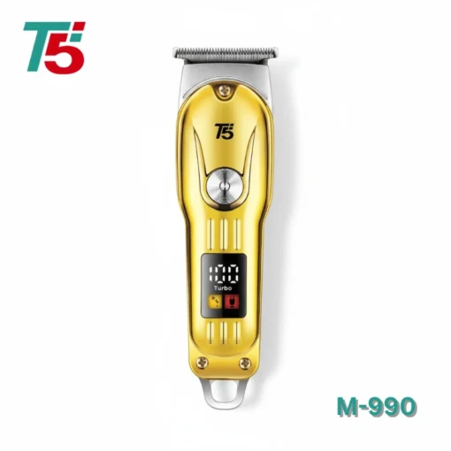 T5 M-990 RECHARGEABLE Hair Trimmer ماكينة حلاقة T5