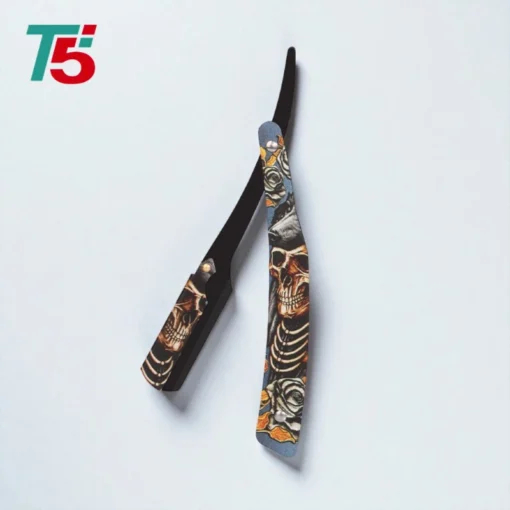 موس حلاقة معدني T5 - Classic Barber Razor B-342