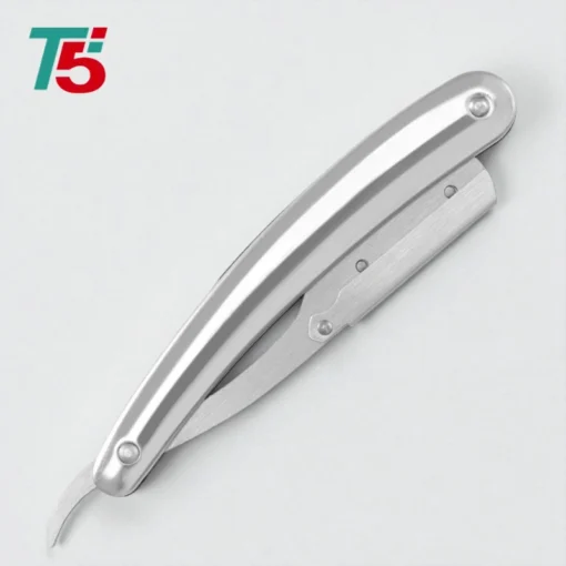 موس حلاقة معدني T5 - Classic Barber Razor D-111